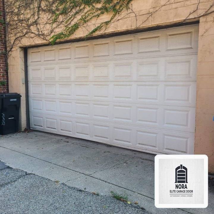 Off-Track Garage Door Emergency Realignment & Laser Calibration in Baytown, TX