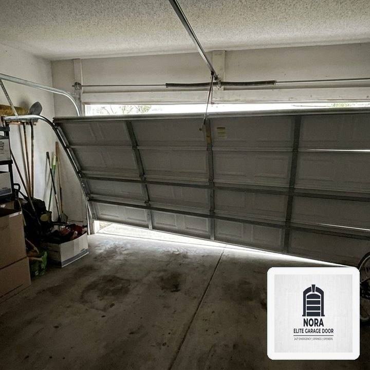 What to Do When Your Garage Door Jumps Off Track in Baytown, TX